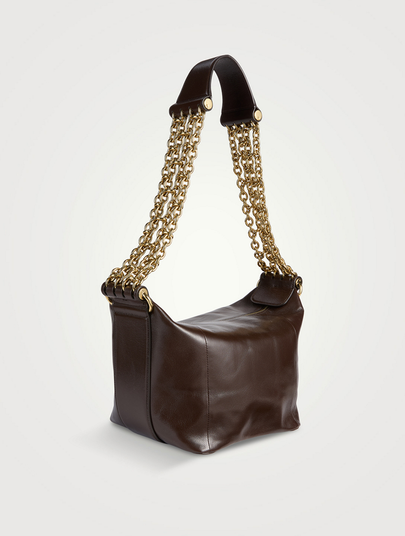 CHLOÉ Camera Chain Leather Shoulder Bag | Holt Renfrew