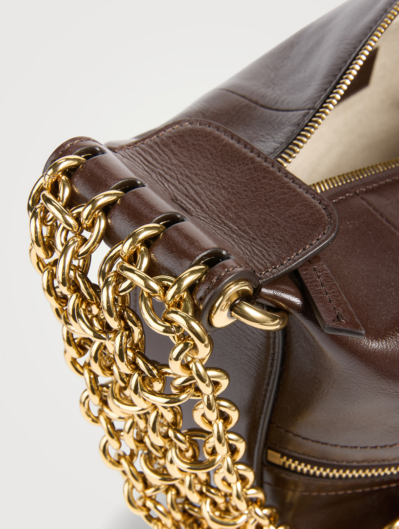 CHLOÉ Camera Chain Leather Shoulder Bag | Holt Renfrew