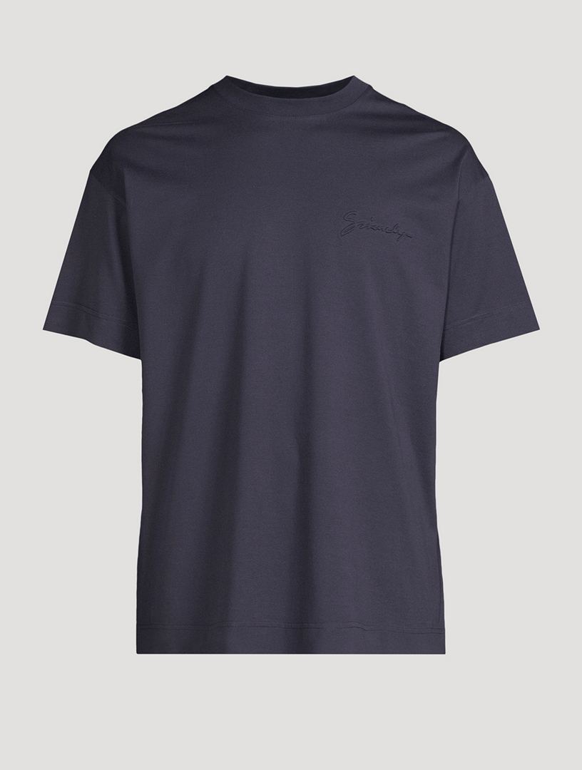 Givenchy signature t shirt sales