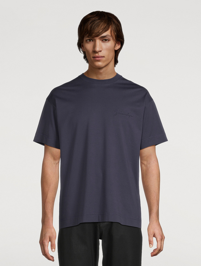 Givenchy signature t shirt best sale