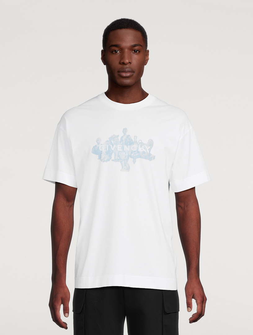 GIVENCHY Reverse Logo T-Shirt In Hubert Objects Print | Holt