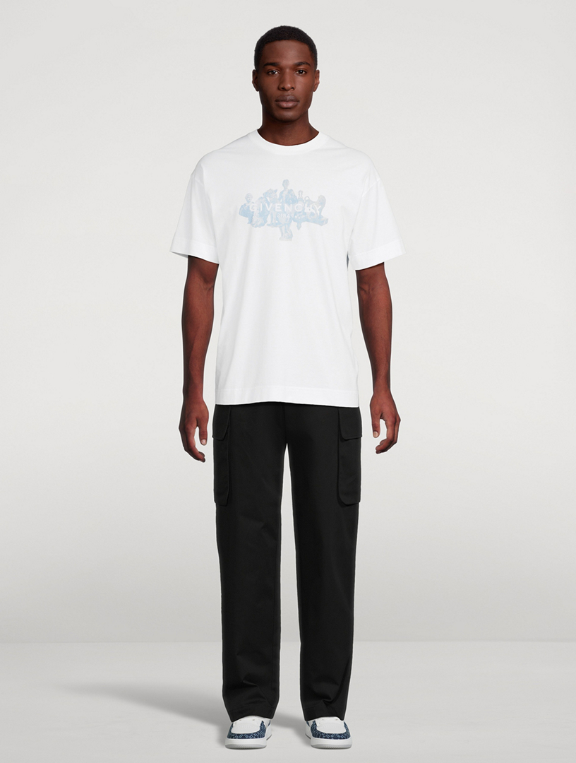 GIVENCHY Reverse Logo T-Shirt In Hubert Objects Print | Holt