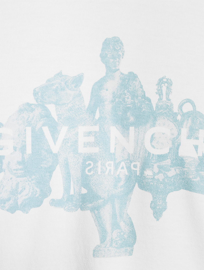 【GIVENCHY】25SS ”Hubert objects” GIVENCHY Reverse Tシャツ GIVENCHY Reverse t-shirt in cotton with Hubert objects in