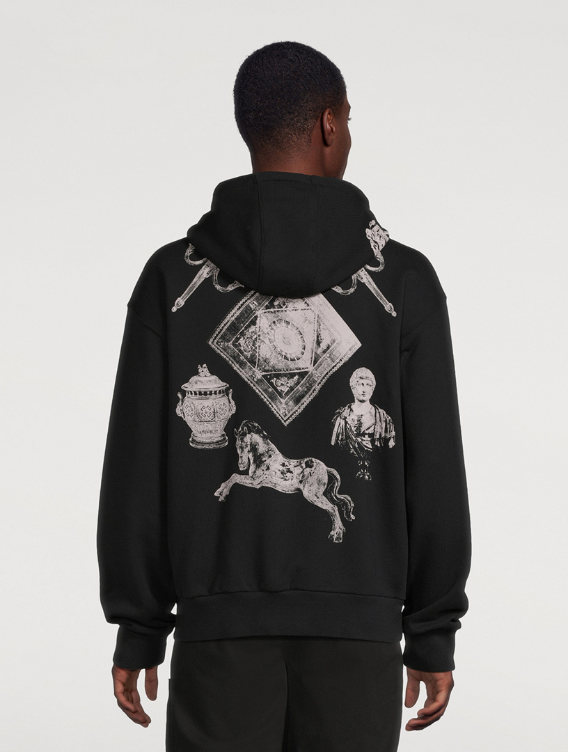 【関税込み】givenchy OGGETTI DI HUBERT' HOODIE GIVENCHY Zip Hoodie In Hubert Objects Print | Holt Renfrew