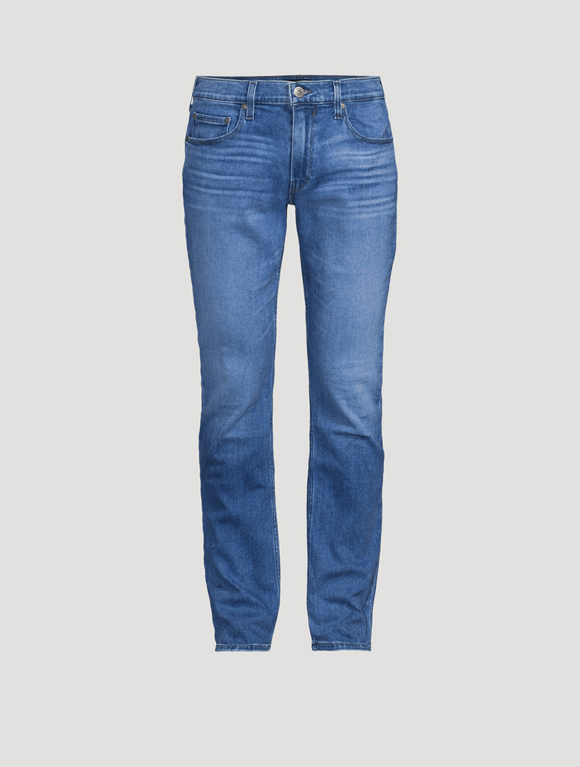 FUNMOON Jeans Hommes Skinny Mode Tendance Élasticité Slim Pantalon