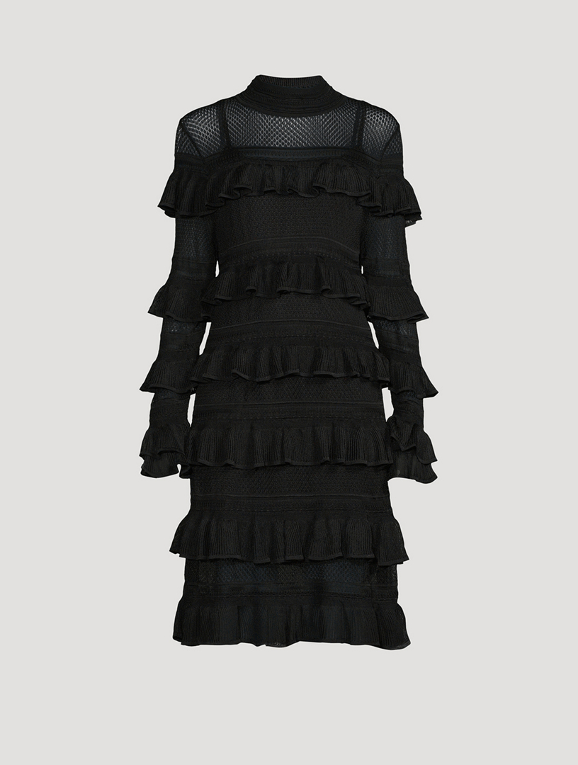 Crush Ruffled Mini Dress