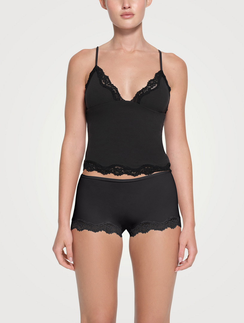 SKIMS Fits Everybody Lace Triangle Cami | Holt Renfrew