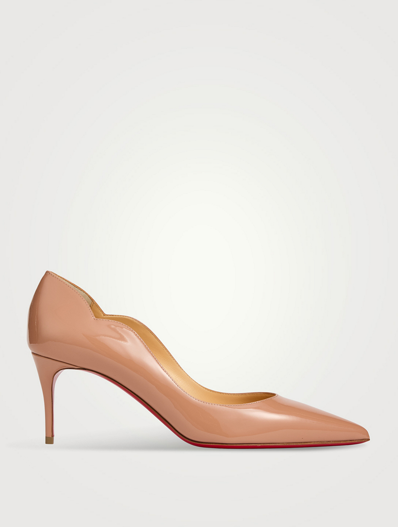 VALENTINO GARAVANI Rockstud Patent Leather Ankle-Strap Pumps