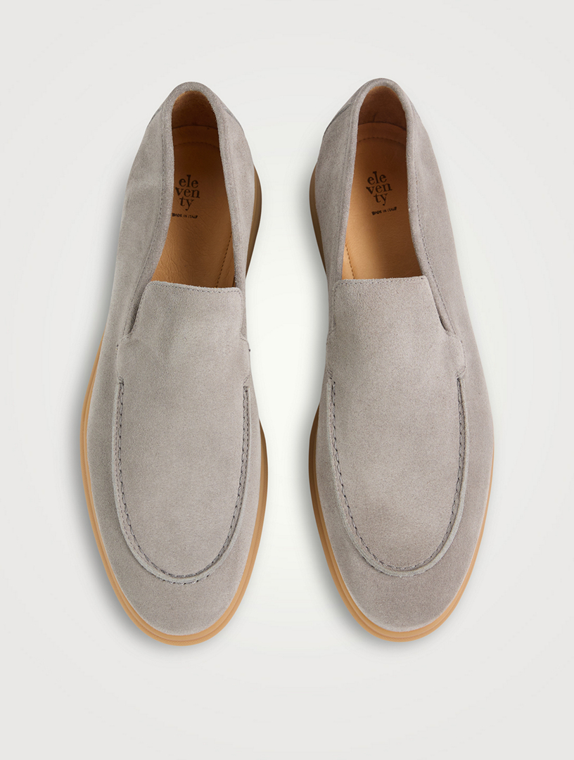 Suede Loafers