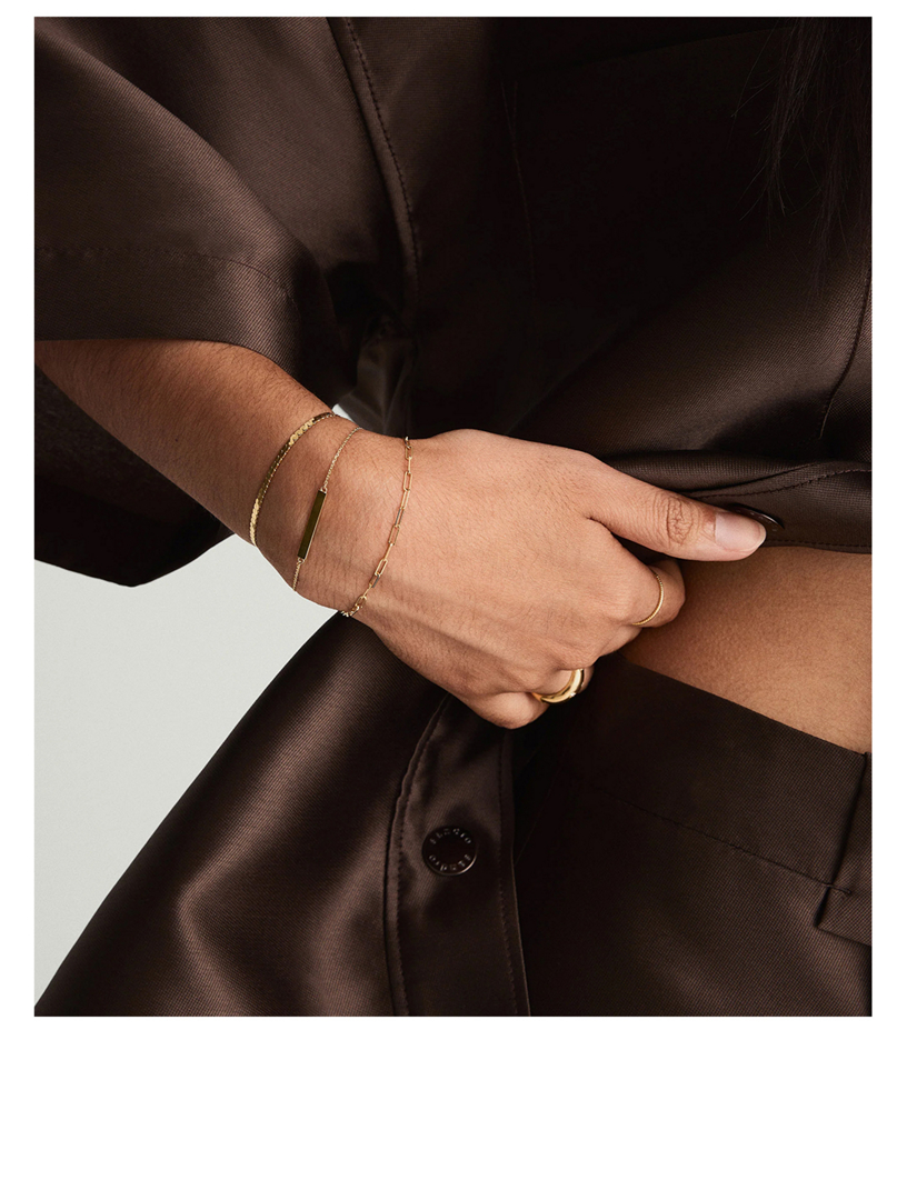 MEJURI 14K Gold Serpentine Chain Bracelet Holt Renfrew
