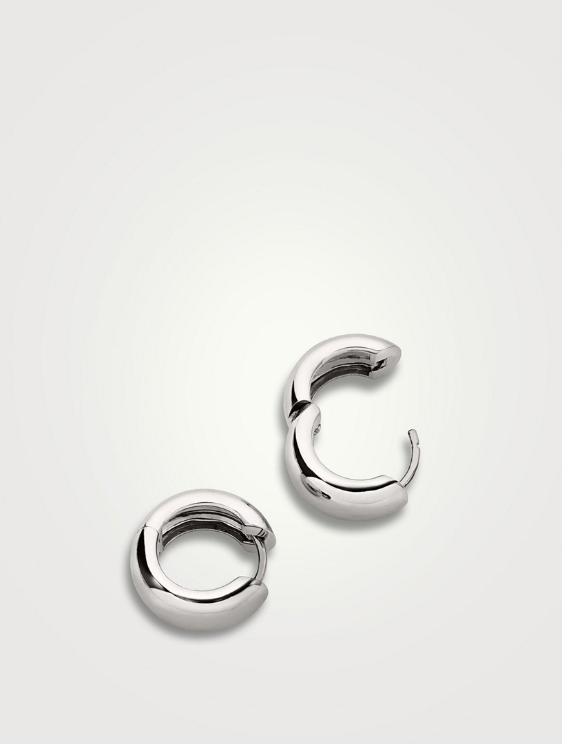 日本未入荷◆MEJURI◆Chunky Medium Hoops シルバー MEJURI Medium Chunky Hoop Earrings | Holt Renfrew