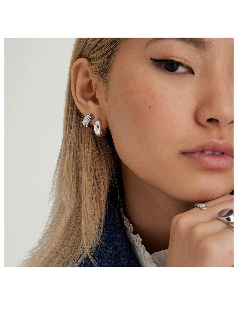【オシャレ】MEJURI メジュリ Chunky Medium Hoops ピアス オシャレ】MEJURI メジュリ Chunky Medium Hoops ピアス
