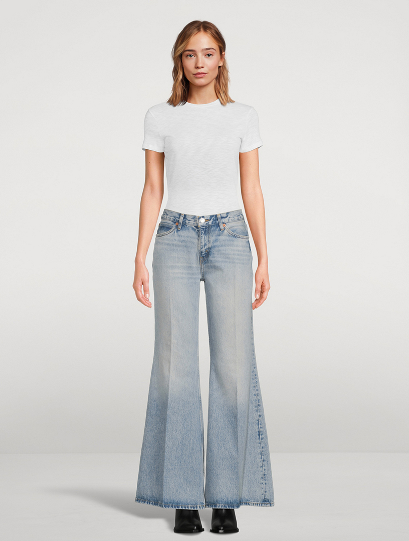 Re/DONE リダン Plage ULTRA HIGHRISE FLARE Women's High Rise Flare Jean
