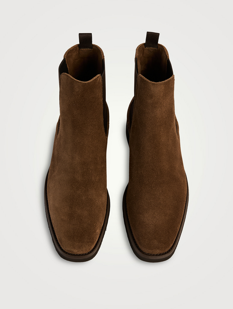TOM FORD Suede Chelsea Boots Holt Renfrew