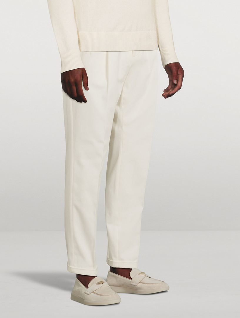 サンダル PRADA Black Suede Loafers PRADA Suede Loafers | Holt Renfrew