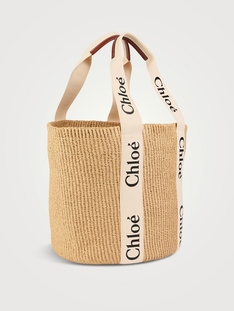 CHLOÉ Large Woody Basket Bag | Holt Renfrew