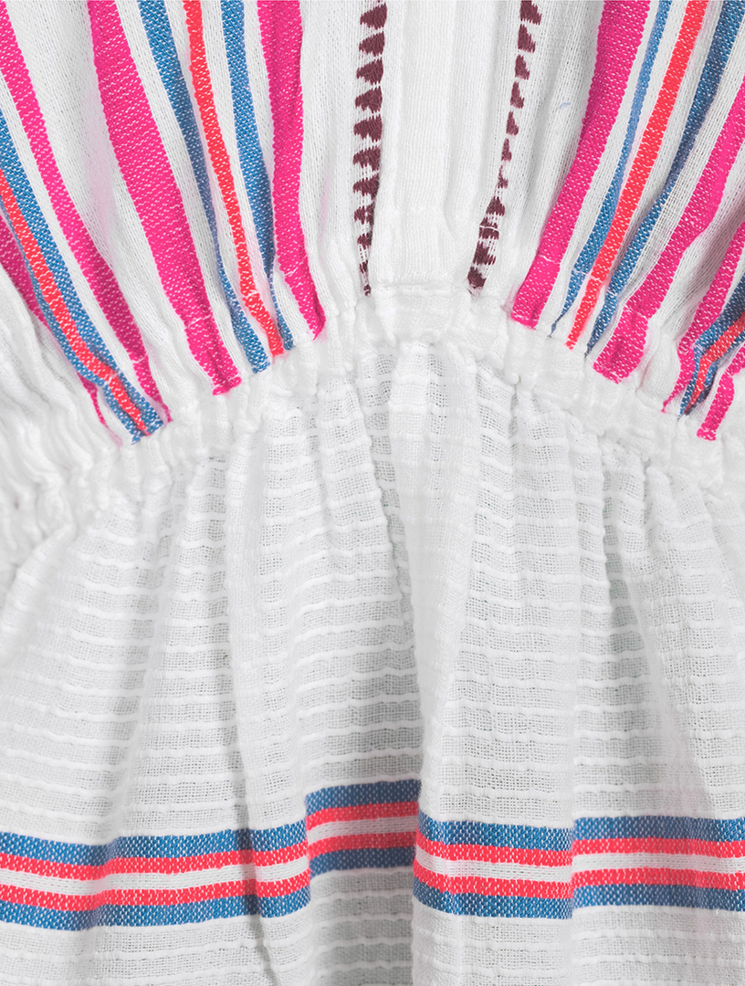 Leila Dress Stripe Print