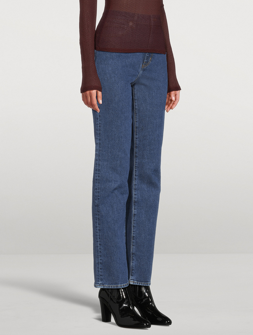 FRAME The Ruler Straight-Leg Jeans Holt Renfrew