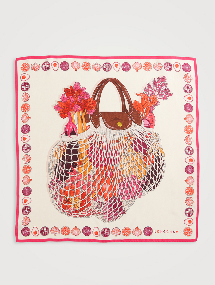 LONGCHAMP Carré en soie The Gourmet Mesh Bag Holt Renfrew