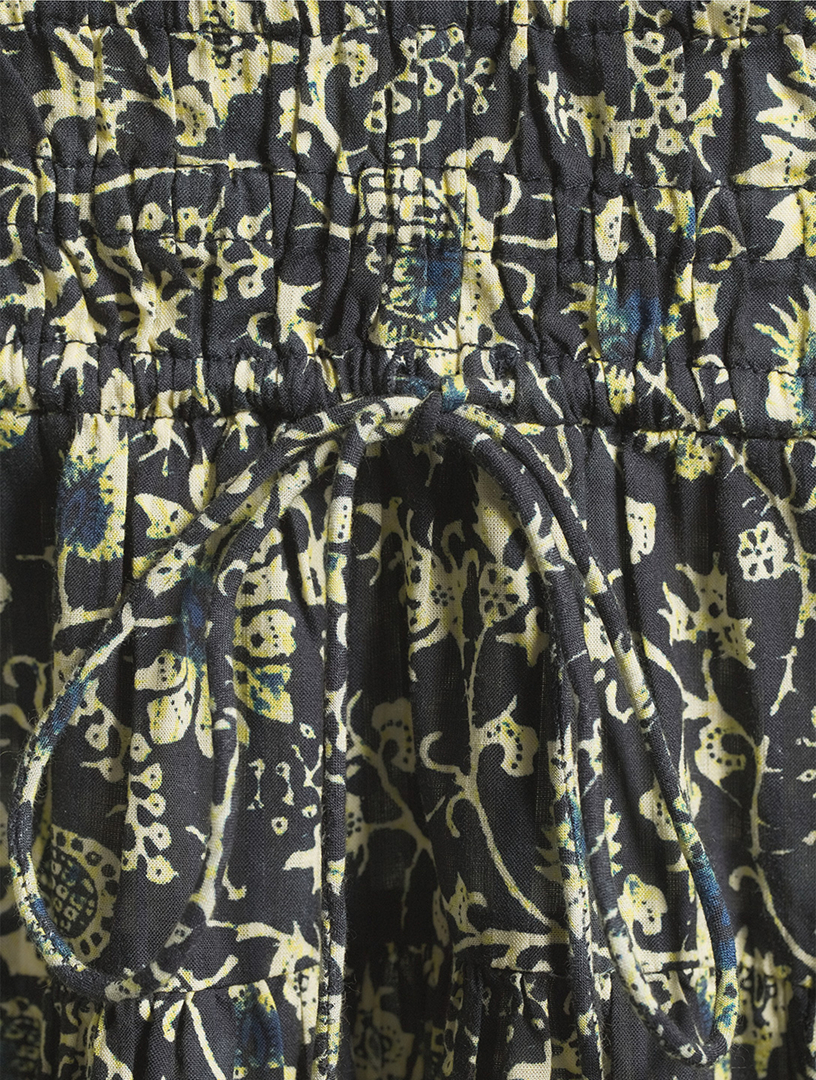 Lyria Midi Dress Floral Print
