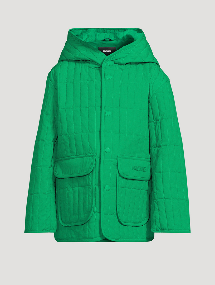 Toddlers Spencer-T Vertical-Quilted Light Down Jacket