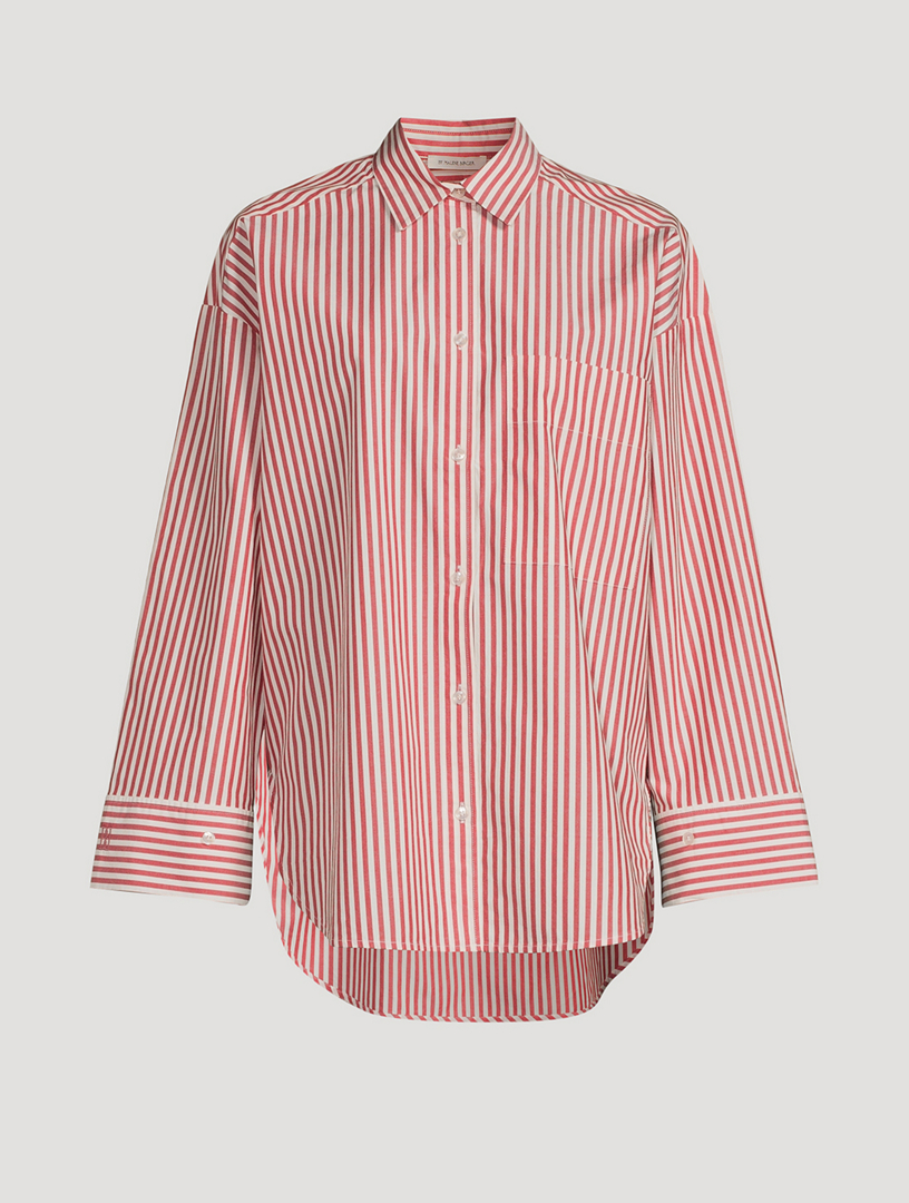 Chemise Derris en popeline à rayures