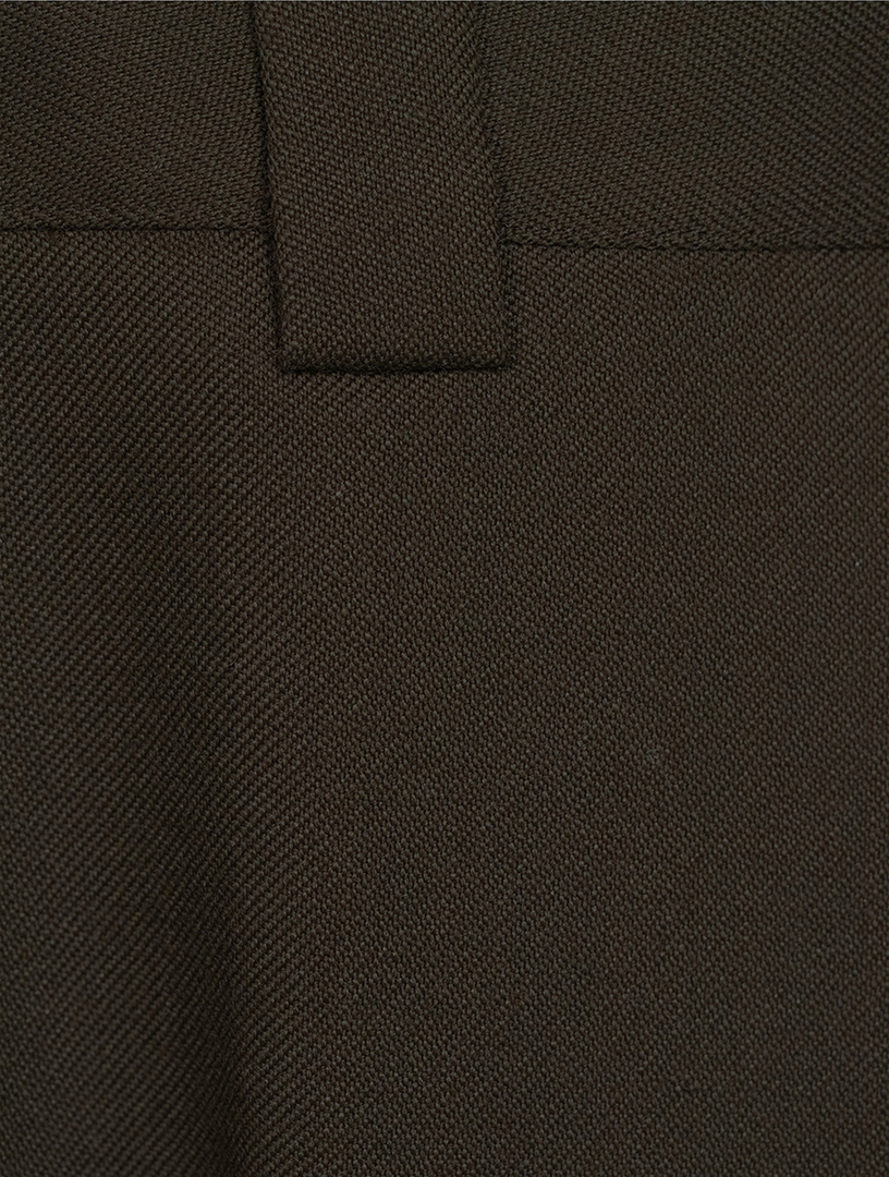 Wool Cargo Trousers