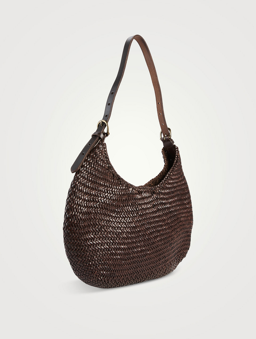 DRAGON DIFFUSION Luna Mezza Leather Shoulder Bag | Holt Renfrew