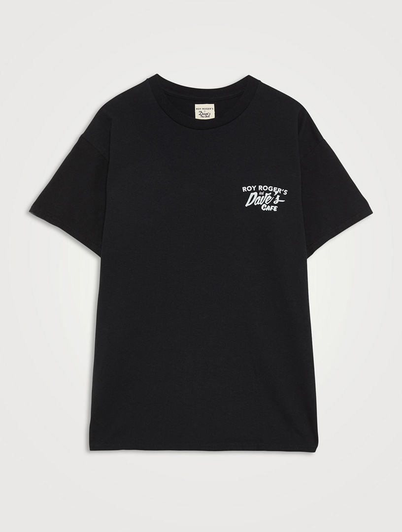 Roy Roger's x Dave's NY Cafe Print T-Shirt
