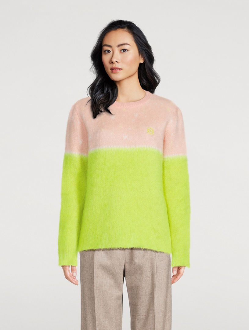 LOEWE Loewe x Suna Fujita Two Tone Sweater Holt Renfrew