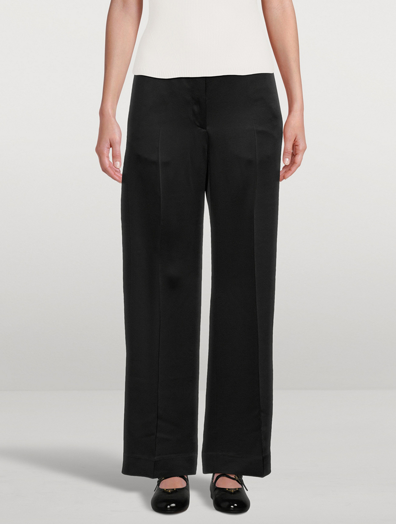 Cuff-Slit Trousers