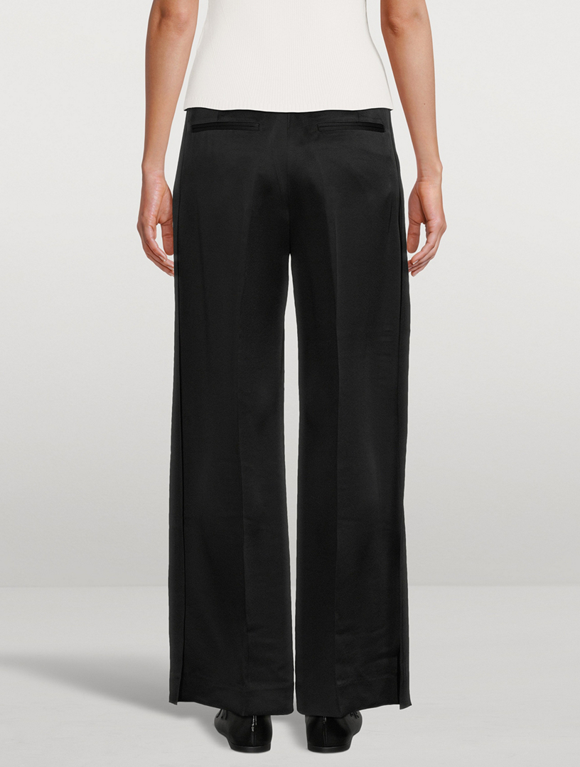 Cuff-Slit Trousers