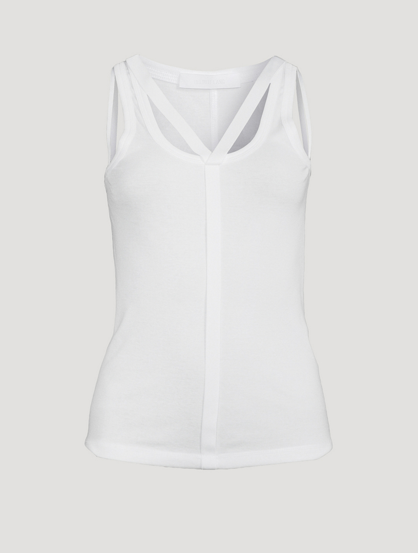 HELMUT LANG ホワイト タンクトップ
