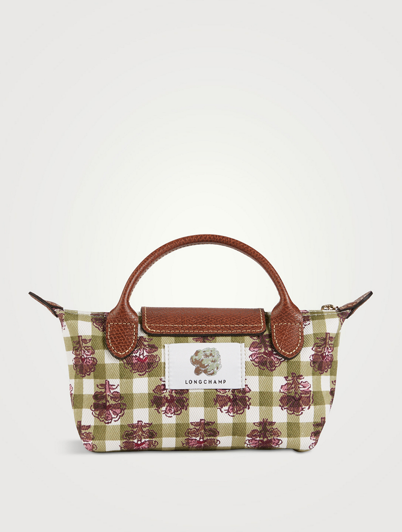 XS Le Pliage Pouch In Gingham Print