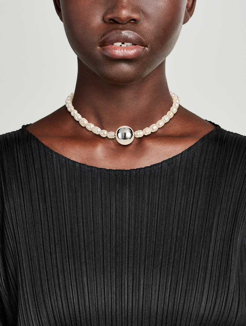 Au Pearl Necklace