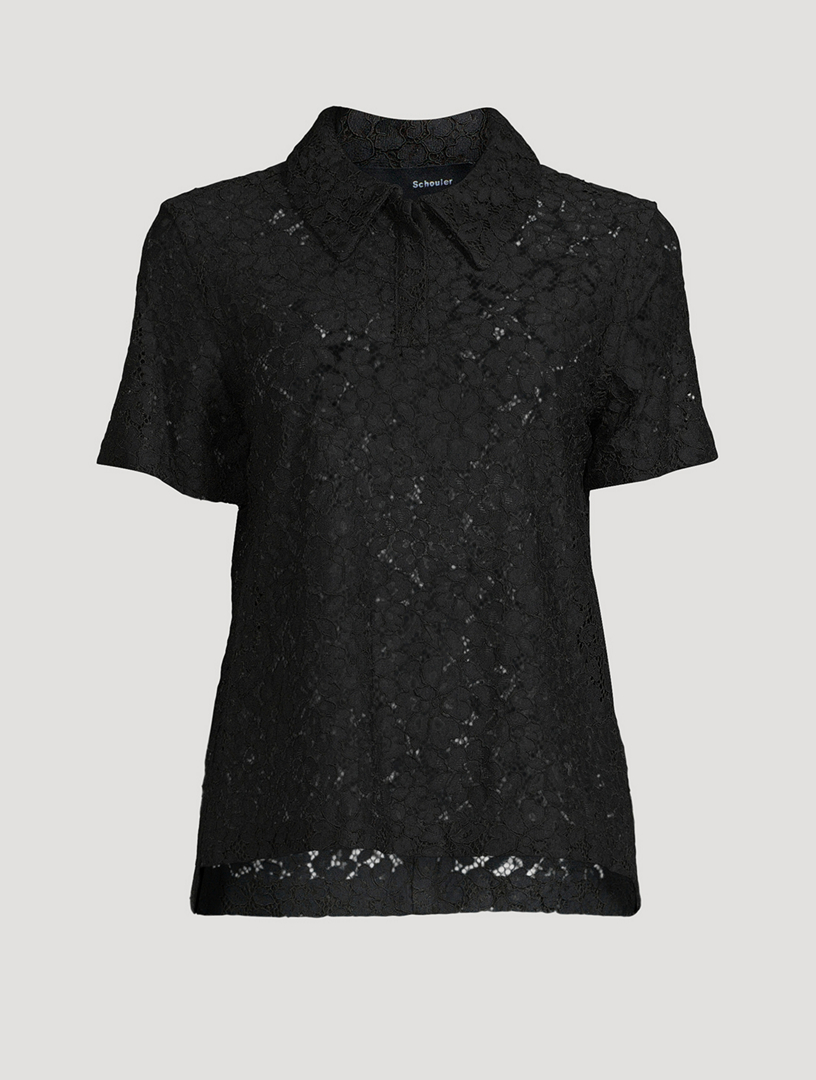 Kennedy Lace Polo Shirt