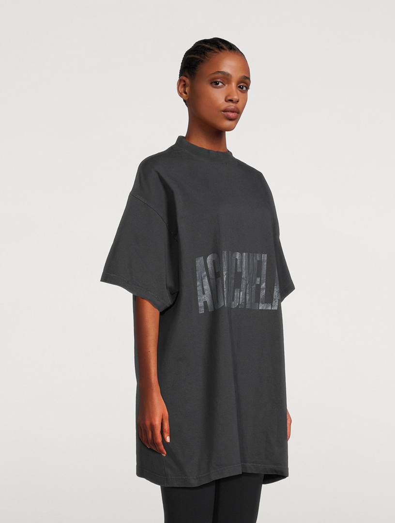 希少【BALENCIAGA】AGAICNELAB オーバーサイズ Tシャツ 0400022092725_BLACK?wid=600&