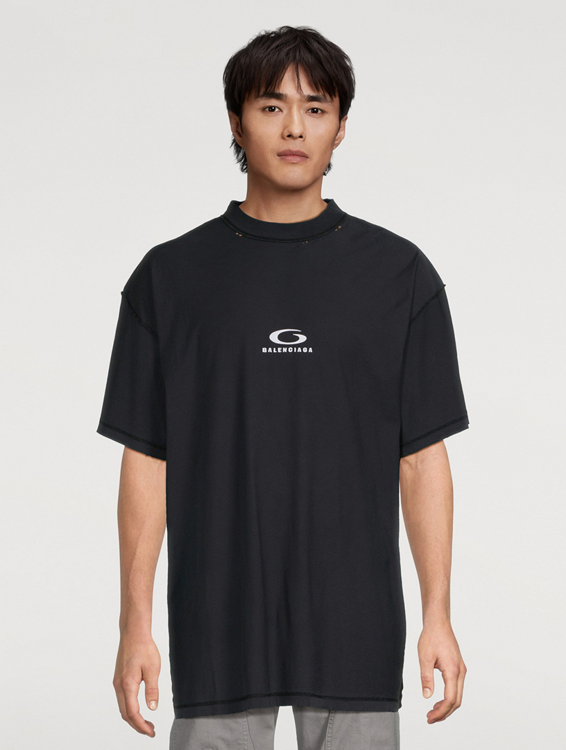 Balenciaga Loop Sports Icon Tシャツ　Sサイズ BALENCIAGA Loop Sports Icon Inside-Out T-Shirt | Holt Renfrew
