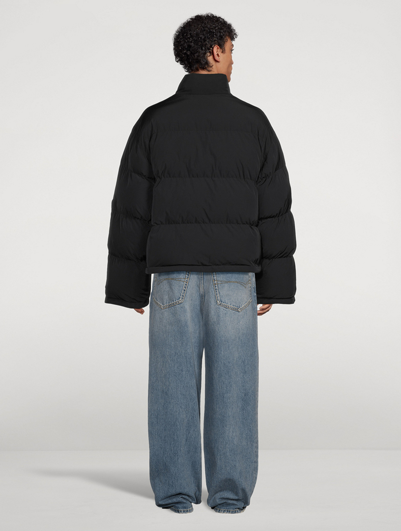 24fw balenciaga loop logo ダウン BALENCIAGA Loop Sports Icon Reversible Puffer Jacket | Holt Renfrew