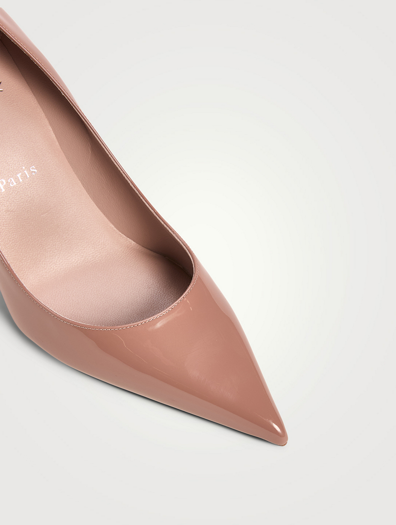 Christian Louboutin メジャーモチーフ エナメル レザー ストラ CL Moc Lug ブラック カーフレザー - Shoes - Women - Christian