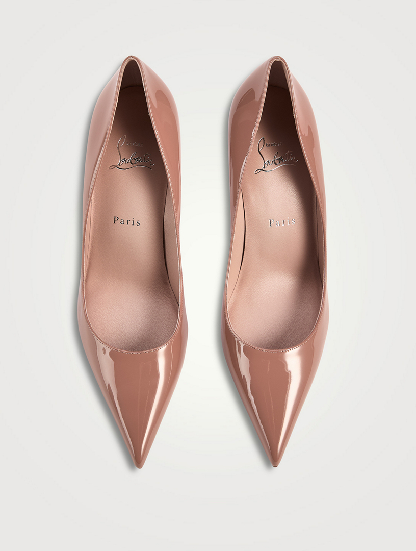 Christian Louboutin ヌードカラーハイヒール★お値下げしました CHRISTIAN LOUBOUTIN Miss Z Patent Leather Pumps | Holt Renfrew