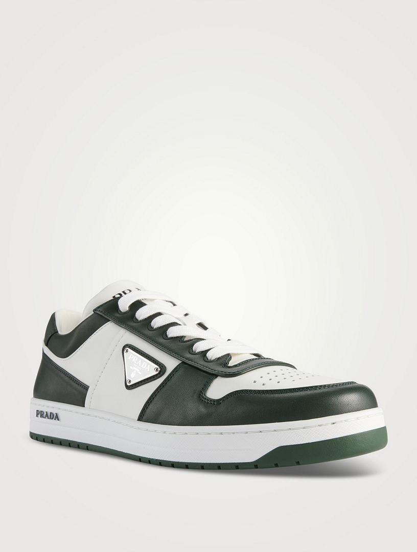 PRADA◎Downtown スニーカー 1E792MFBE303LPH PRADA Downtown Leather Sneakers | Holt Renfrew