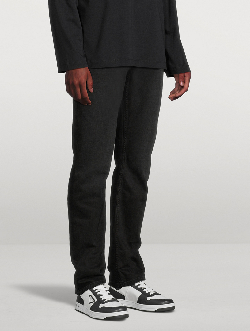 PRADA Downtown Leather Sneakers | Holt Renfrew