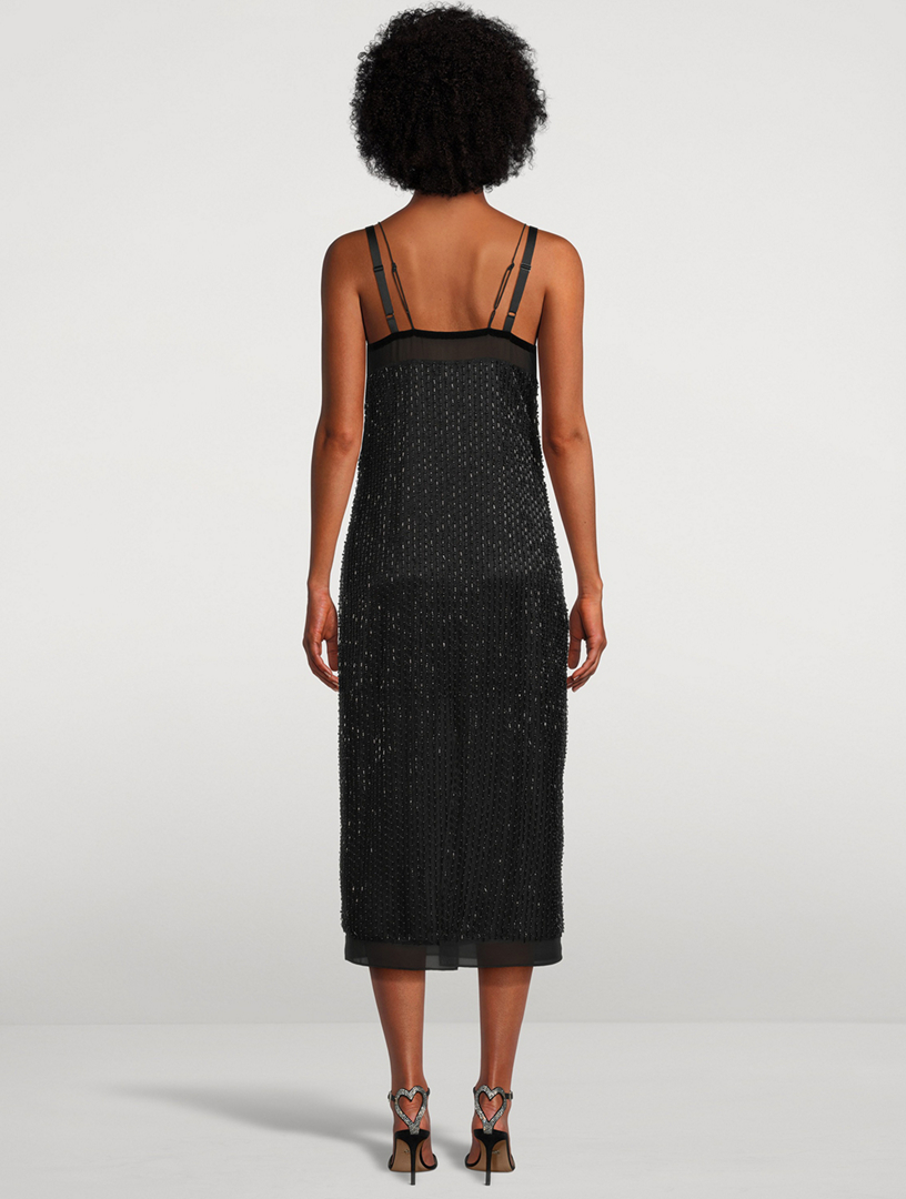 Beaded Slip Dress