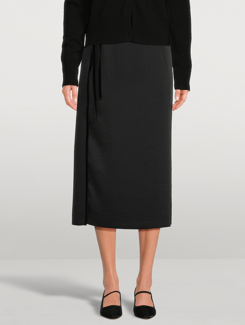 Vince velvet skirt sales