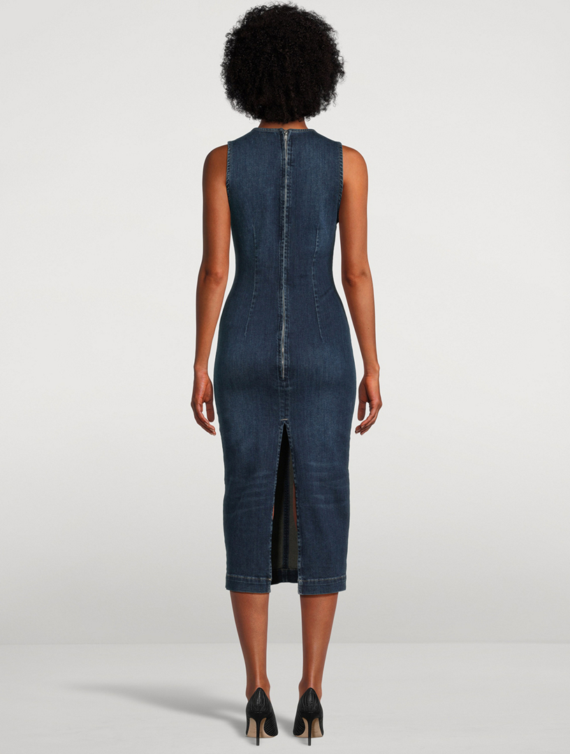 frances midi dress Two-Toned Smocked Midi Dress – Francis + Fern