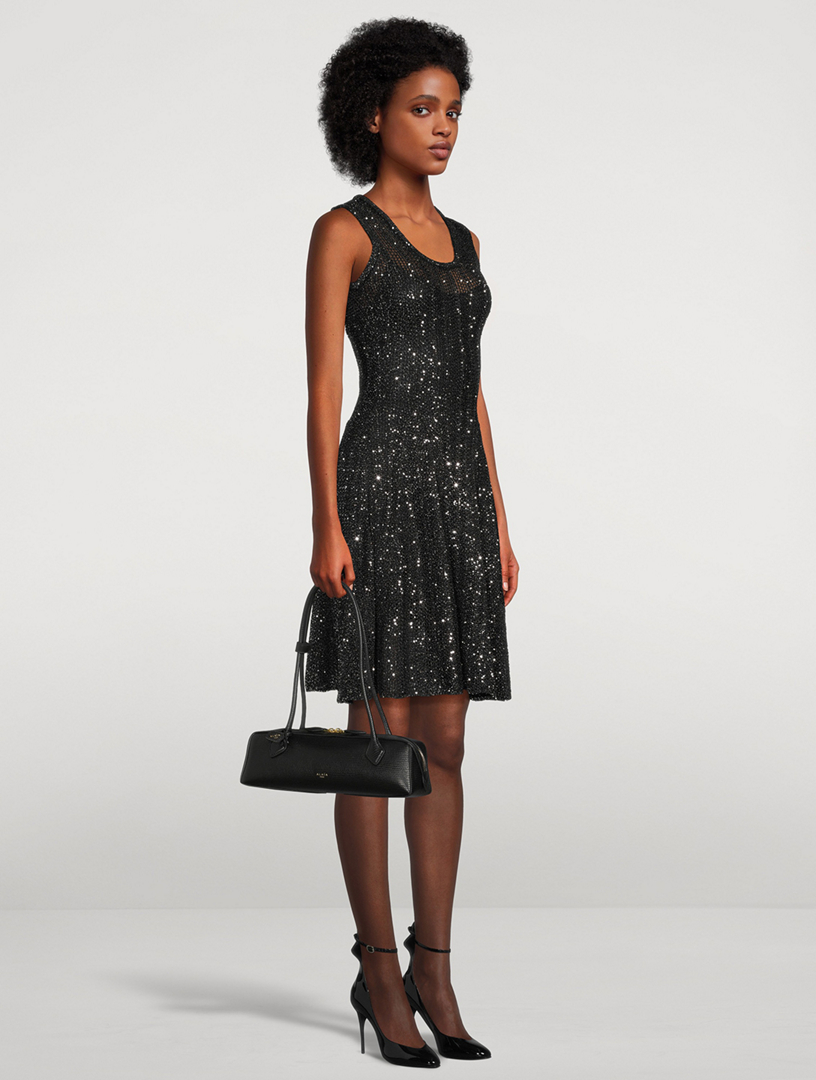 【ALAIA直営店】ROBE PATINEUSE EN MAILLE COTELEE ALAÏA ROBE PATINEUSE EN MAILLE CÔTELÉE | ALAÏA FR