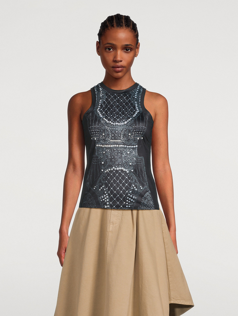 Trompe L'oeil Tank Top