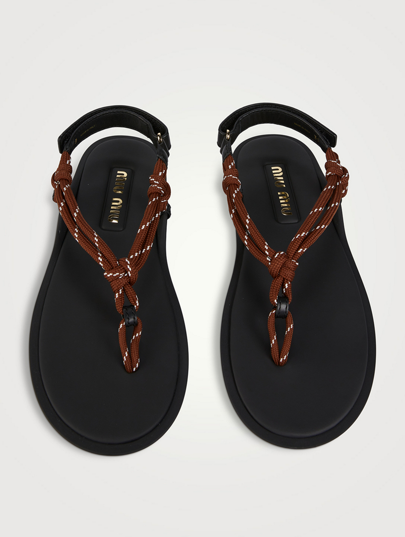 靴 CFCL LINE CORD STRAP SANDALS LINE CORD STRAP SANDALS