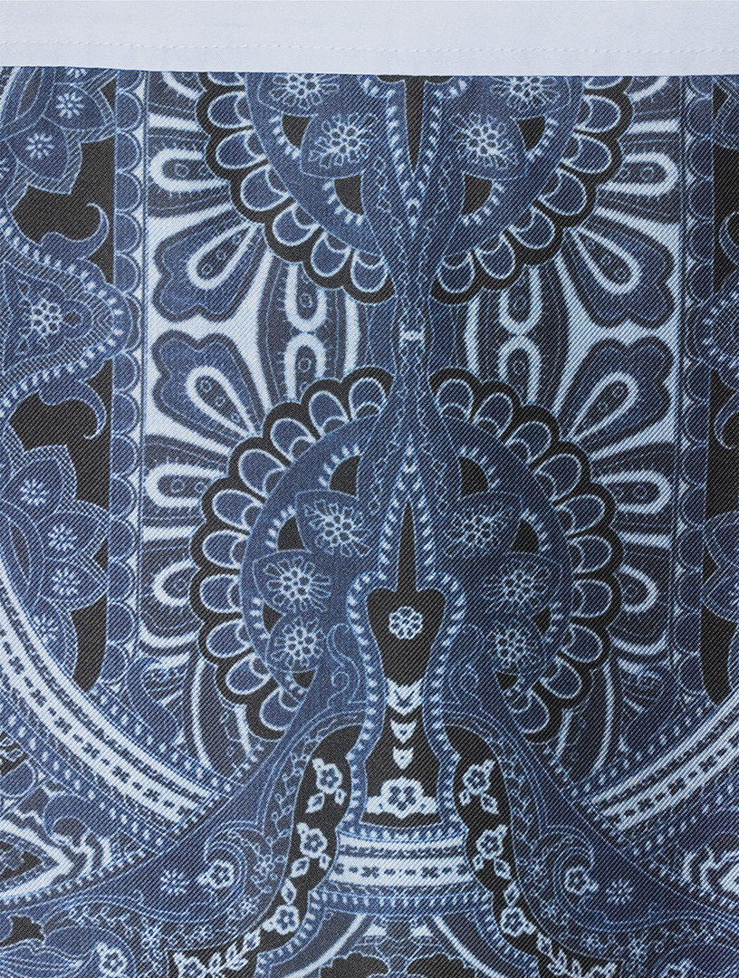 Mixed-Media Shirt